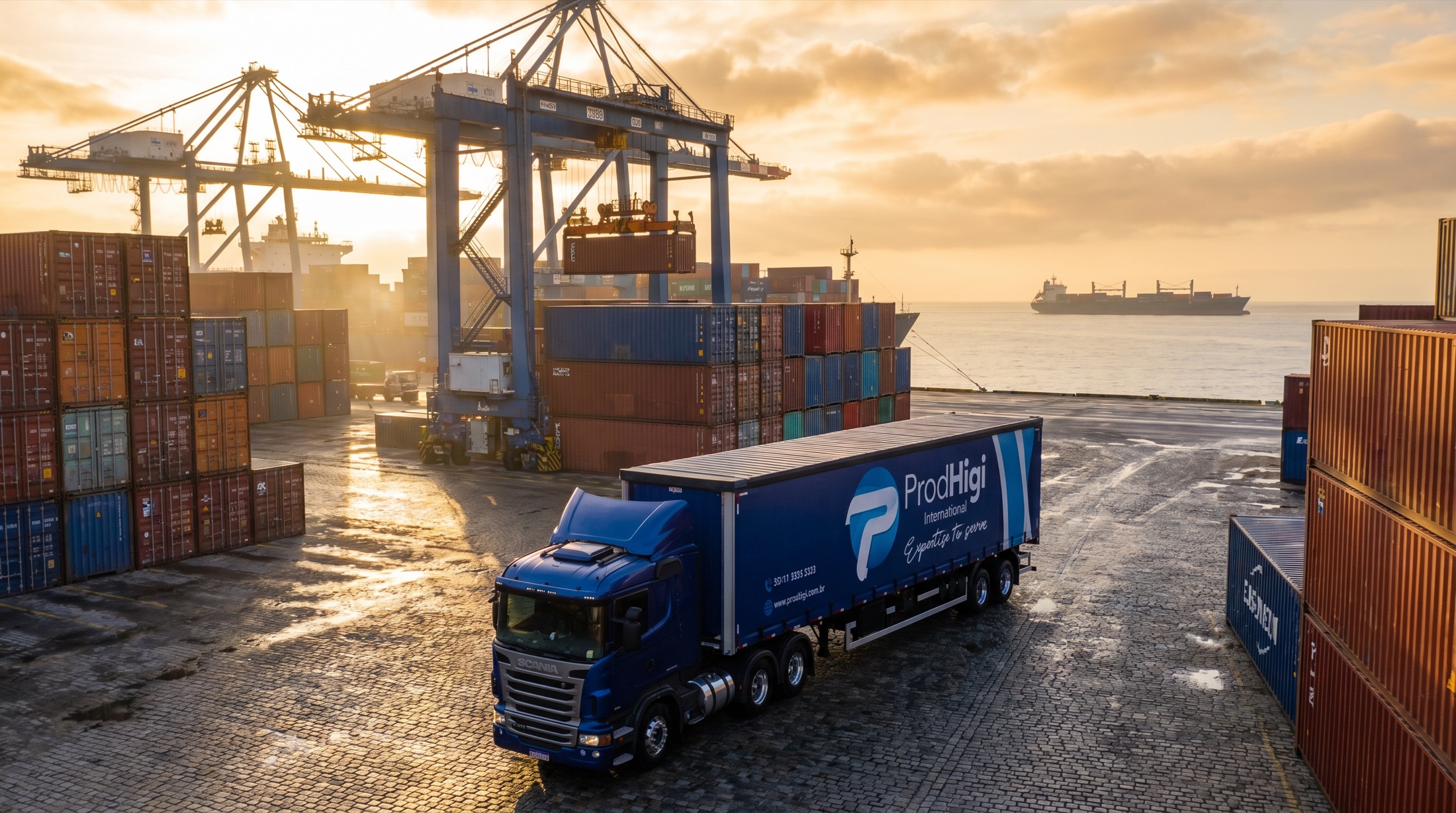 Exportação · porto de Santa Catarina